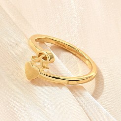 Manschettenringe aus Messing für Damen&nbsp;RJEW-U044-R