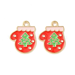 Navidad colgantes de esmalte de la aleación&nbsp;X-ENAM-D047-09LG-07