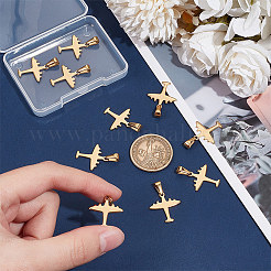 10 pendentif en acier inoxydable 304&nbsp;STAS-UN0054-42