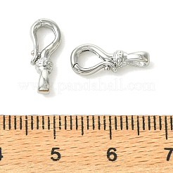 Chiusure ad anello a molla in ottone Shegrace&nbsp;XGRQ6B242-890P