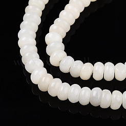 Blanc naturel opale africain perles brins&nbsp;G-T140-75C