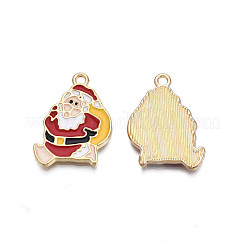 Crémaillère placage pendentifs en émail d'alliage&nbsp;ENAM-N055-130