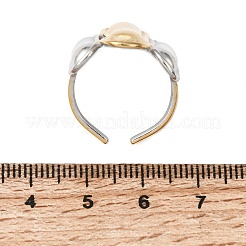 Offene Manschettenringe aus Edelstahl 304&nbsp;RJEW-P192-08A