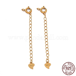 925 rallonges de chaîne en argent sterling&nbsp;STER-D036-38AG