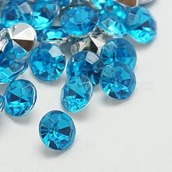 Cabochons en strass d'imitation acrylique de Taiwan&nbsp;GACR-A003-6mm-M