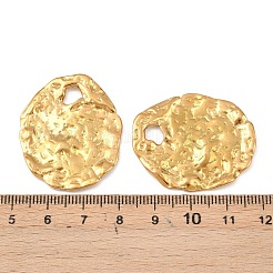 Pendenti in acciaio inossidabile 304 martellato&nbsp;STAS-P424-04G