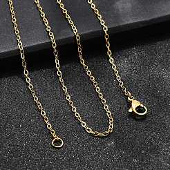 Collane a catena in acciaio inossidabile 304&nbsp;X-NJEW-E026-04G-B