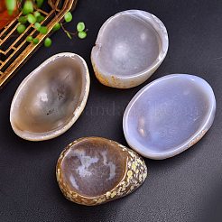 Bol de chargement en agate naturelle pour le nettoyage&nbsp;PW-WG25657-01