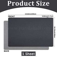 Tapis de souris en cuir pu&nbsp;AJEW-CL0004-84B