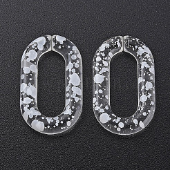 Anneaux de liaison acryliques transparents&nbsp;OACR-N009-013B-04