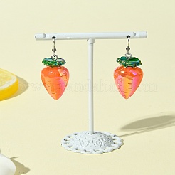 Orecchino pendente in resina color ab&nbsp;EJEW-FS00013