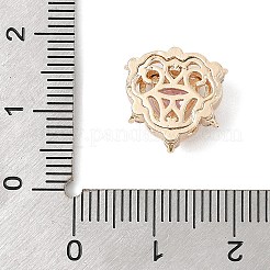 Perline zirconi micro pave  in ottone&nbsp;KK-K297-34G-02