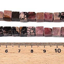Natur Rhodonit Perlen Stränge&nbsp;G-T139-6x6-16A