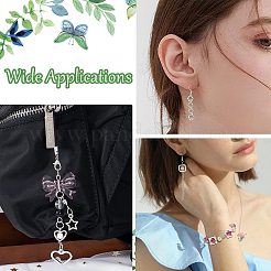 100 Stück 10 Stile Perlenrahmen aus Legierung im tibetischen Stil&nbsp;FIND-CJ0003-76