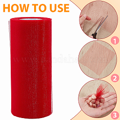Deko-Netz-Polyesterbänder&nbsp;DIY-GF0013-21B