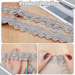 3 Yard Blumenspitzenbesatz aus Polyester&nbsp;OCOR-OC0001-67B