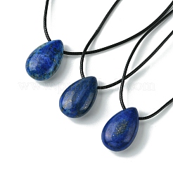 Colliers de pierres précieuses Pendentif naturelles et synthétiques&nbsp;NJEW-C046-02