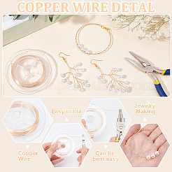 Fil de cuivre pour la fabrication de bijoux&nbsp;CWIR-WH0016-03