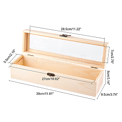 Scatola di legno&nbsp;CON-WH0080-18