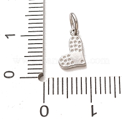 Anhänger aus 304 Edelstahl mit Mikropflaster und klaren Zirkonia&nbsp;CU-CBAB6EC-22P