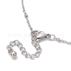 Herstellung von Satellitenkettenarmbändern aus Edelstahl 304&nbsp;AJEW-JB01300-02
