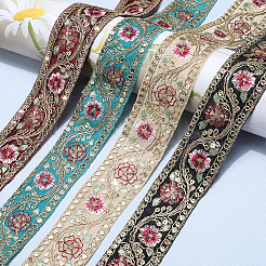 Ruban à paillettes en polyester brodé&nbsp;OCOR-WH20003-37A