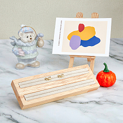 2-Slot-Holzring-Ausstellungsständers&nbsp;RDIS-WH0002-18A