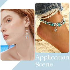 Schmuck-Sets zum Selbermachen mit Ozeanmotiven&nbsp;DIY-SC0030-41