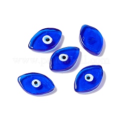 Handgefertigte Bunte Malerei-Cabochons für den bösen Blick&nbsp;LAMP-F025-06F