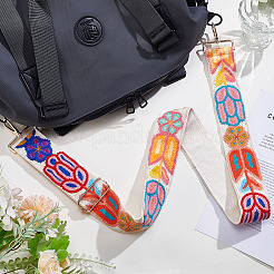 1 Stück Taschengurte aus Baumwolle mit böhmischem Blumendruck für Beuteltaschen&nbsp;FIND-ME0002-57