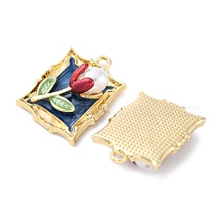 Pendentifs d'émail en alliage&nbsp;FIND-M060-09D-G