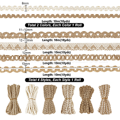 60 m Jute-Quastenband in 6 Stilen&nbsp;OCOR-PH0006-16