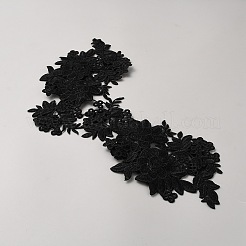 Parches de poliéster con rhinestone para planchar o coser&nbsp;PATC-WH20002-02A