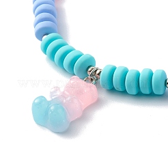 Polymer Clay Perlenketten&nbsp;NJEW-JN03585-05