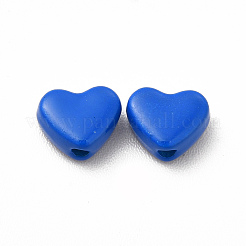 Perles en alliage peintes à la bombe coeur&nbsp;FIND-G053-01K