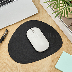 Tapis de souris en cuir pu&nbsp;AJEW-GF0014-07B