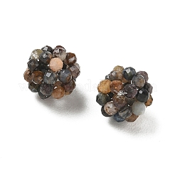 Cuentas tejidas de pietersita natural&nbsp;GG-CBA2E9C-F08-02