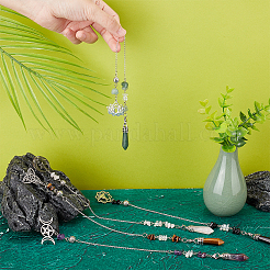 5 Stück 5 Stile natürlicher Edelstein&nbsp;FIND-UN0002-24