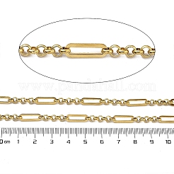 Ionenplattierung (IP) 304 Edelstahl ovale Gliederketten&nbsp;CHS-G039-13G