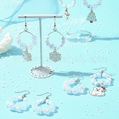 DIY-Sets zum Herstellen von Ohrringen aus Acrylperlen&nbsp;DIY-FS0006-67D