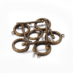 Stile tibetano catenacci in lega di zinco a ginocchiera&nbsp;MLF1408Y-NF