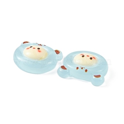 Cabochons en résine opaque&nbsp;CRES-O006-02B