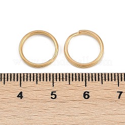 Fermagli portachiavi in acciaio inossidabile 304 con placcatura ionica (ip)&nbsp;STAS-K252-02G