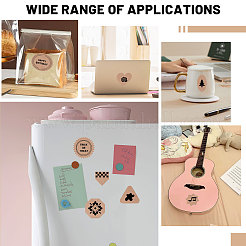 Autocollants en papier kraft et PVC&nbsp;DIY-WH0899-410B