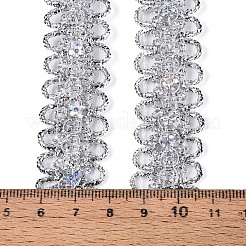Polyester-Metallic-Bänder&nbsp;DIY-WH0542-61B-01
