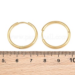 Orecchini a cerchio huggie in acciaio inossidabile 304&nbsp;SA-CBA02E8-11G