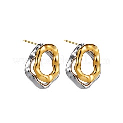 Messing Ohrstecker für Damen&nbsp;WG9DD42-01