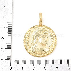 Pendente in ottone&nbsp;KK-C162-025B-G