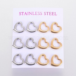 Ohrstecker aus 304 Edelstahl&nbsp;EJEW-I235-15
