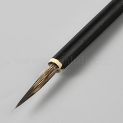 3 pinceau de calligraphie chinoise en bois&nbsp;OFST-WH0014-005C